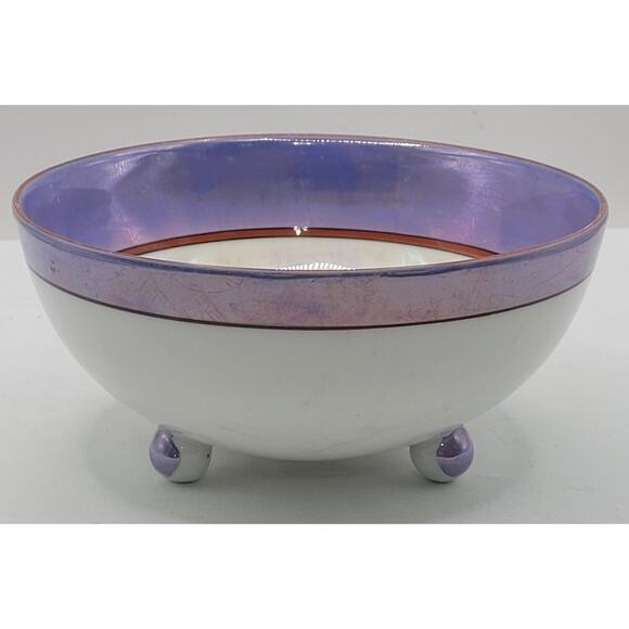 Vintage Noritake M Lusterware Footed Soup Bowl Ladle and Saucer Pattern N‎ N3008 - Picture 9 of 16